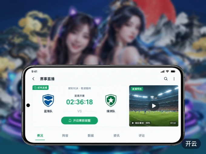 下载开云 APP，随时关注赛况
